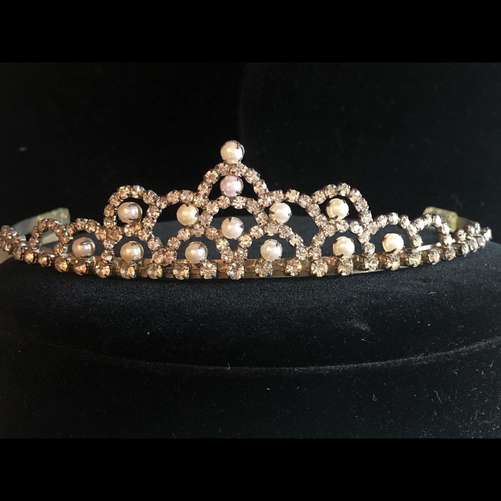Silver tiara